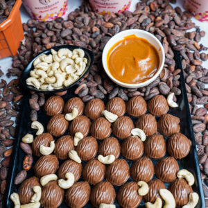 NUTTY CARMEL TRUFFLES 100g