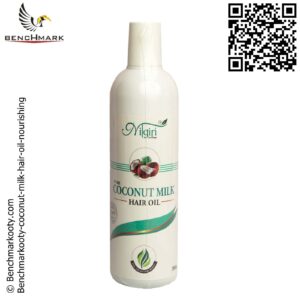 Benchmark Ooty coconut milk hair oil for nourishing and strengthening hair